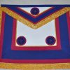 MMM Provincial/District Grand Officer Dress Apron With Rosettes