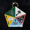 Allied Masonic Degree - Past Masters Collarette Jewel