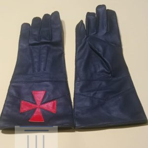 KT Leather Gloves: Black, Brown, White