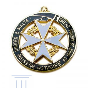 KT Malta Great Priory Grand Officer Collarette Jewel